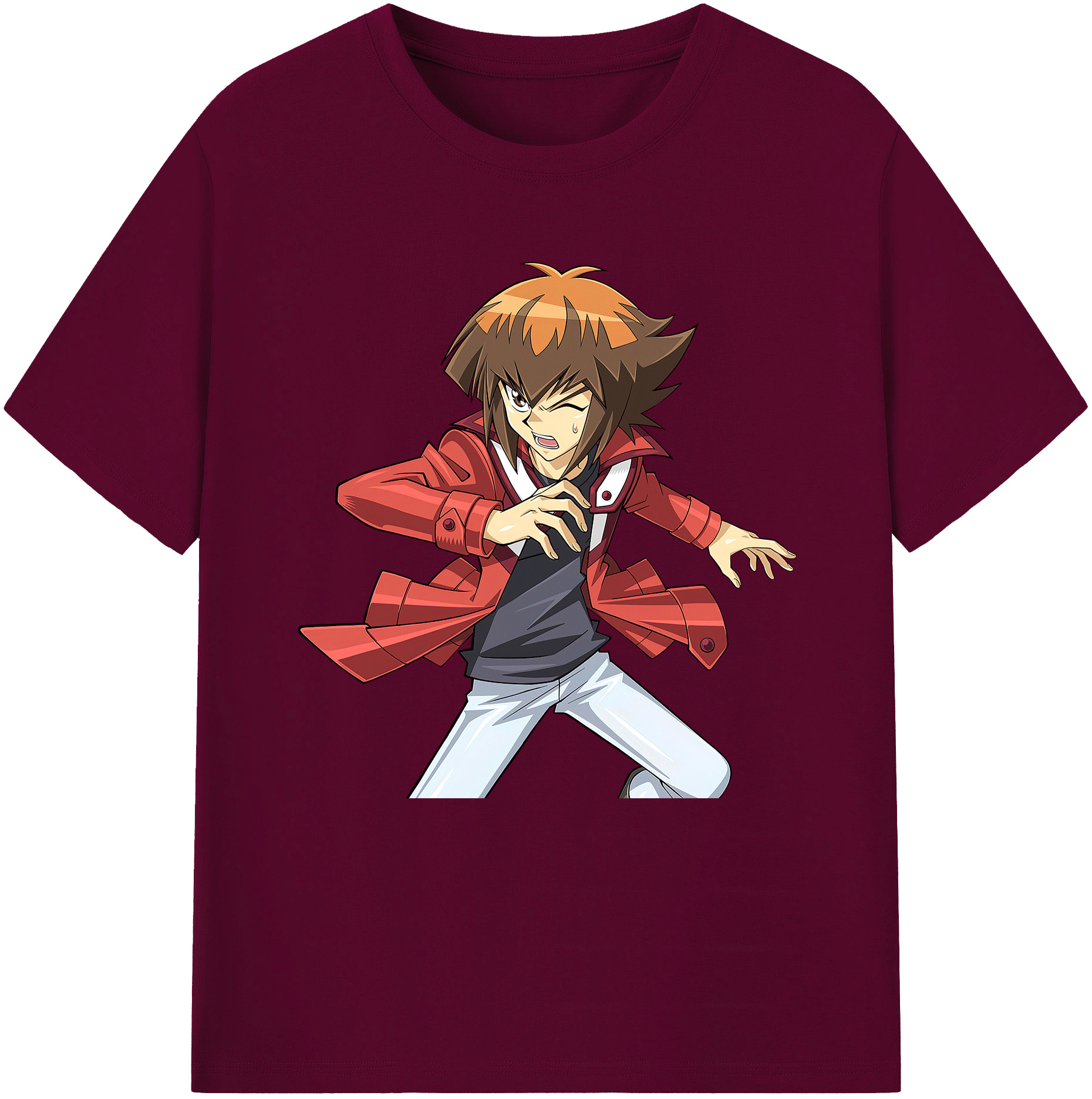 （画像用） 遊☆戯☆王 Yu-Gi-Oh! レディースカジュアルプリントTシャツ（綿100％）